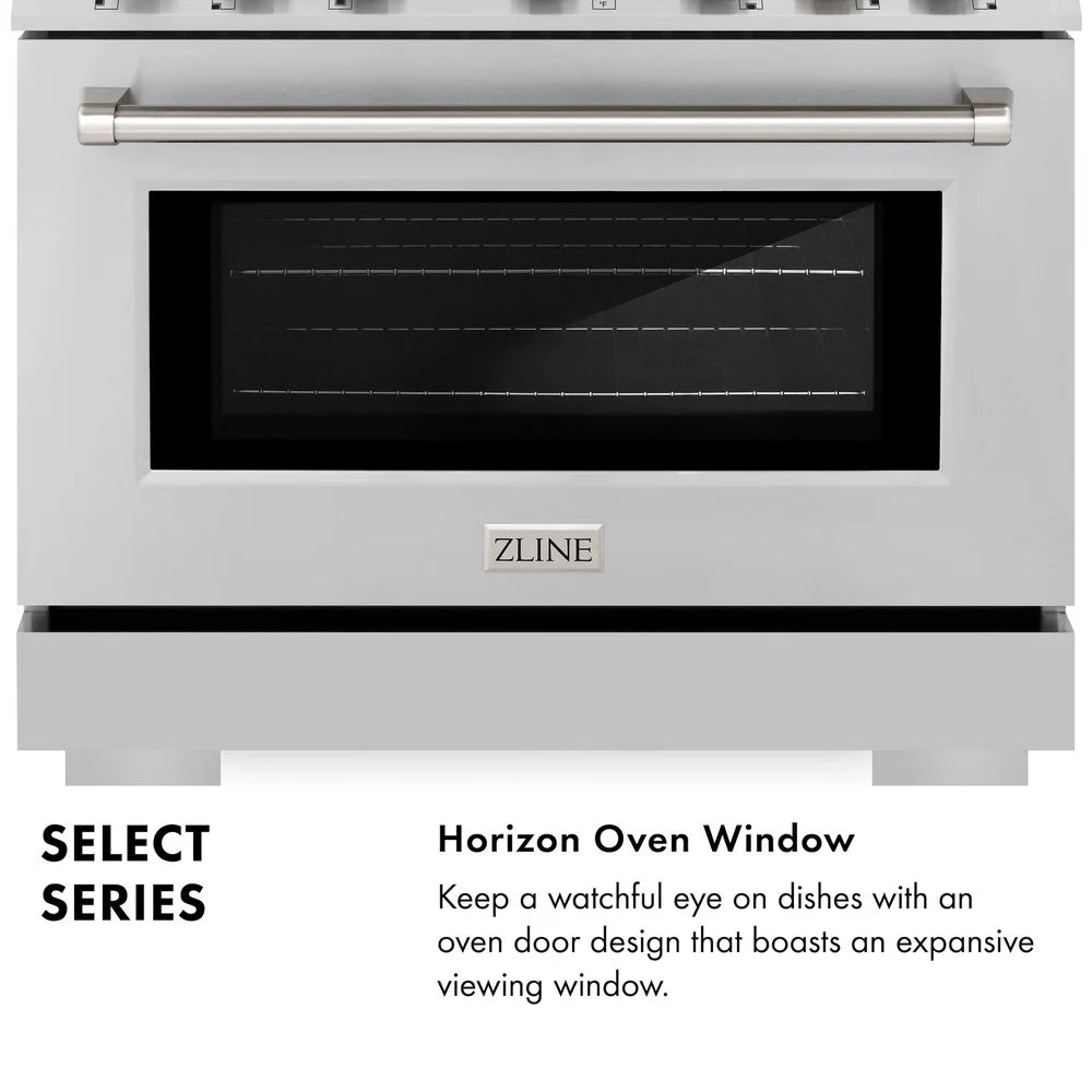 ZLINE 48 in. 6.7 cu. ft. Select Double Oven Gas Range