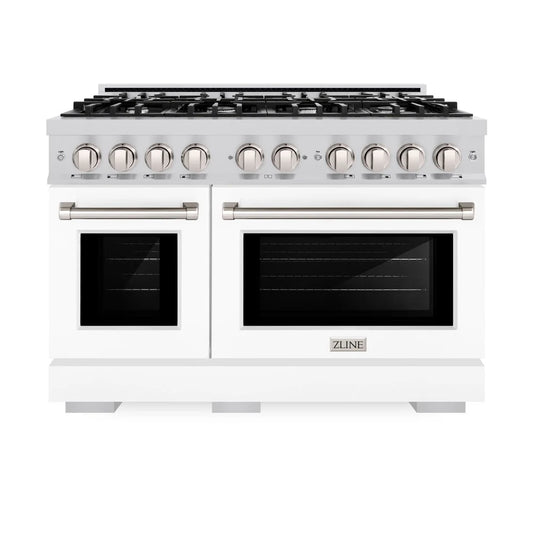 ZLINE 48 in. 6.7 cu. ft. Select Double Oven Gas Range