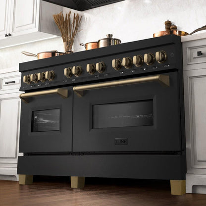 ZLINE Autograph Edition 60 in. 7.4 cu. ft. Legacy Dual Fuel Range