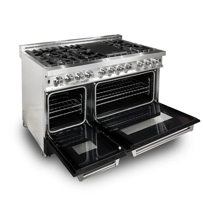 ZLINE 48 in. 6.0 cu. ft. Legacy Dual Fuel Range