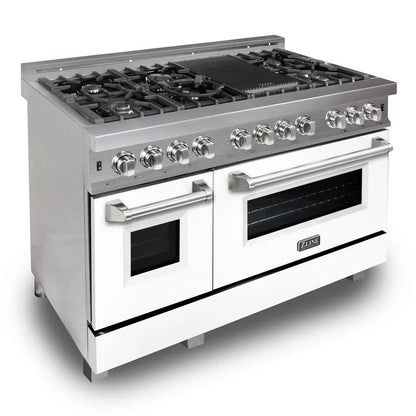 ZLINE 48 in. 6.0 cu. ft. Legacy Dual Fuel Range