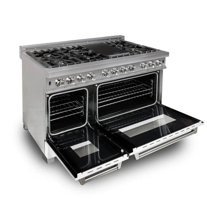 ZLINE 48 in. 6.0 cu. ft. Legacy Dual Fuel Range