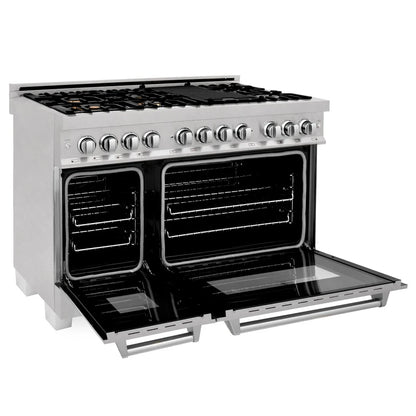 ZLINE 48 in. 6.0 cu. ft. Legacy Dual Fuel Range